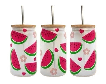 Watermelon Glass Tumbler