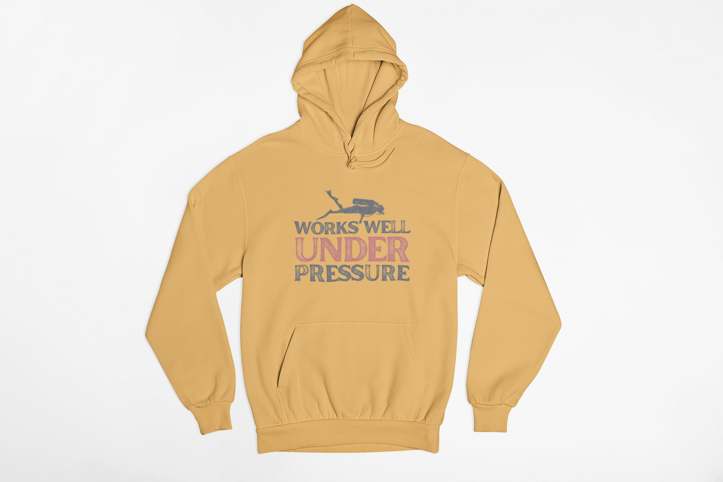 Works Well Under Pressure Men Hoodie