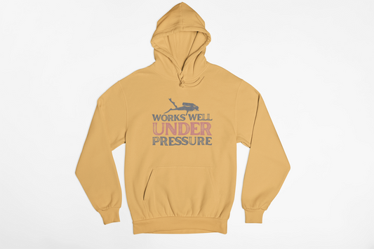 Works Well Under Pressure Men Hoodie