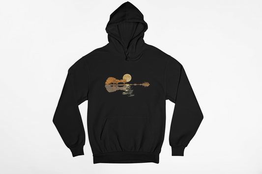 Moonlight Guitar Men Hoodie