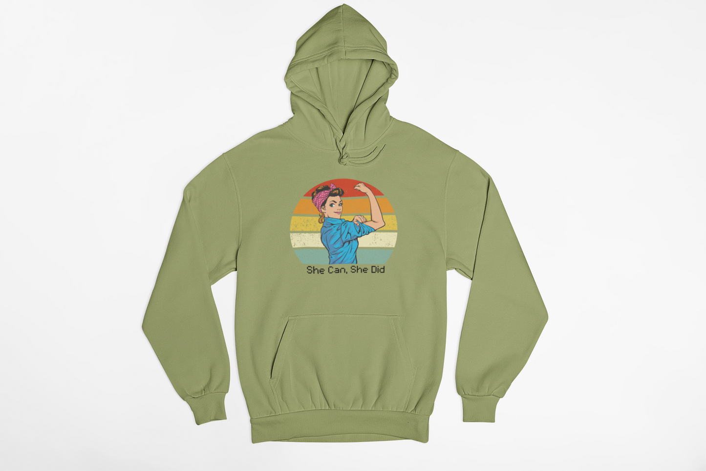 She Can, She Did Women Hoodie