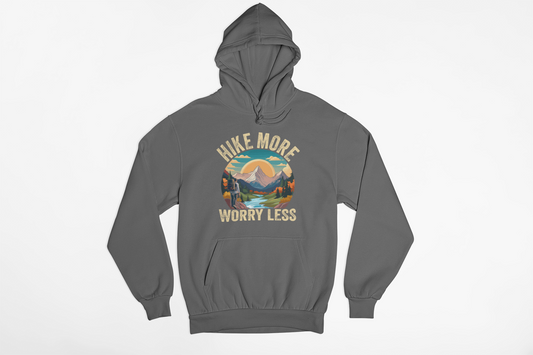 Hike More Worry Less Women Hoodie