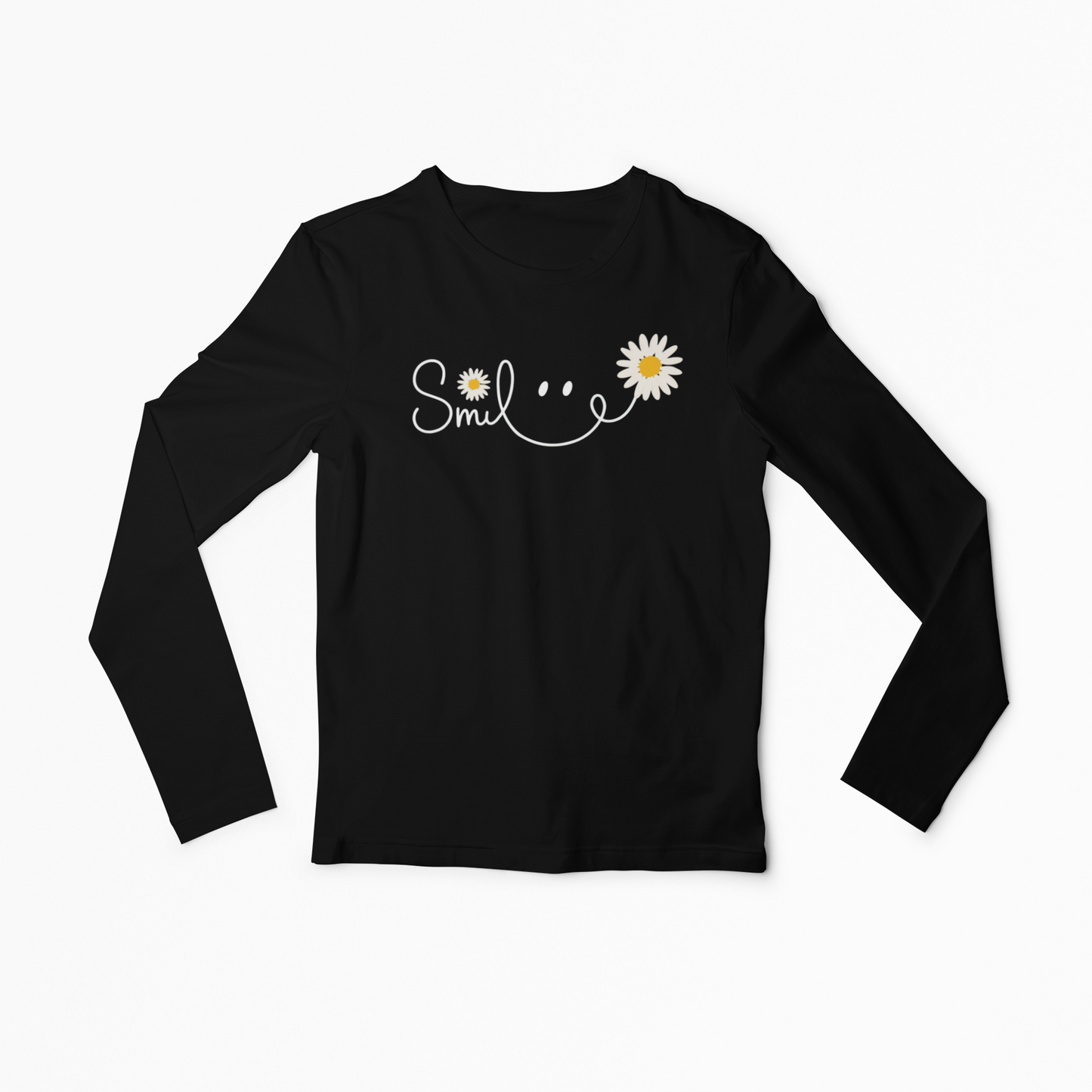 Smile Women Long Sleeve Tshirt