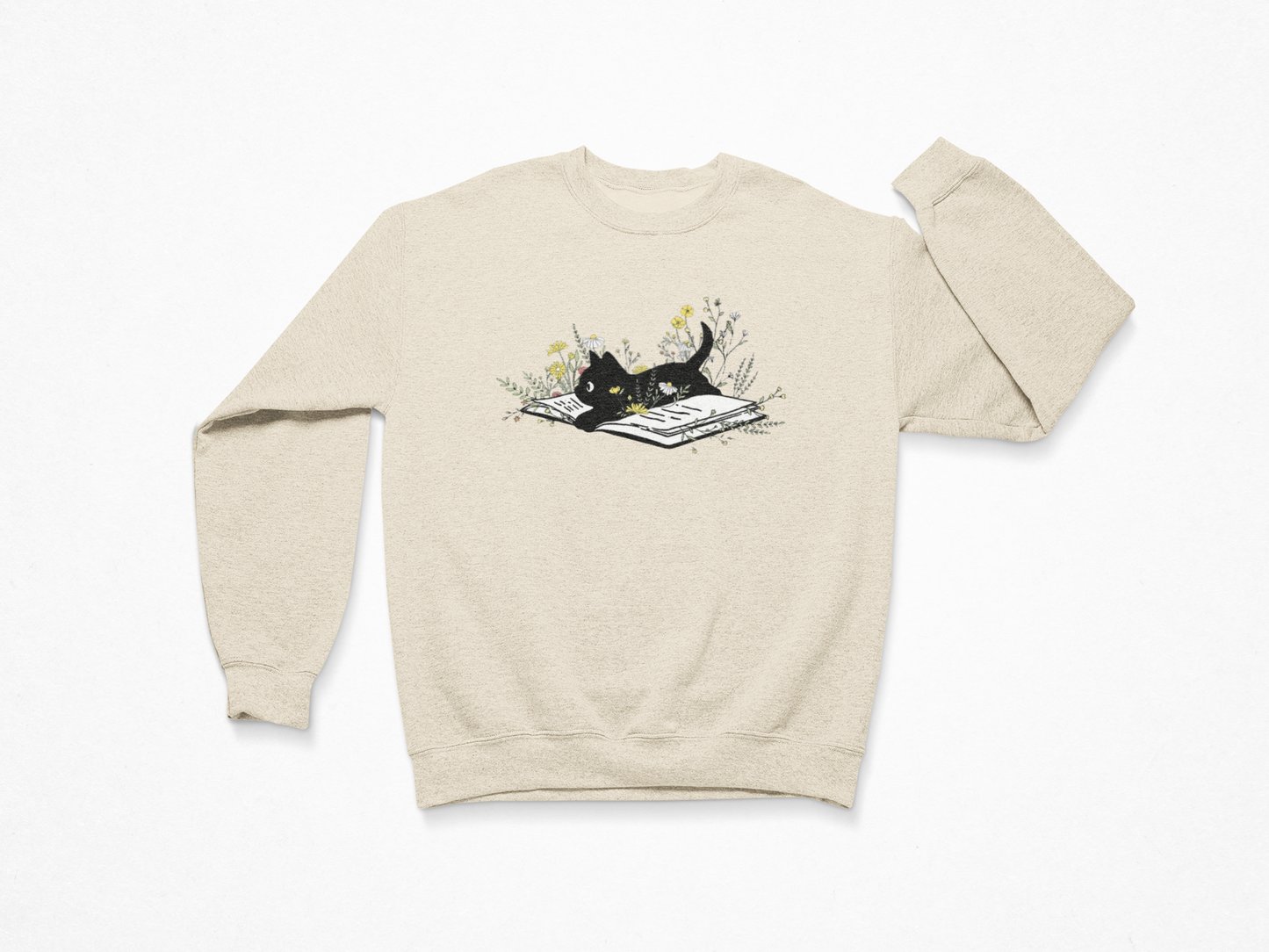 Reading Kittie Woman Sweatshirt